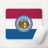 Tapis De Souris Drapeau du Missouri (Avec souris)