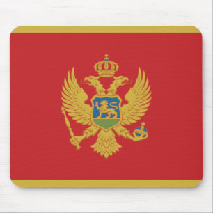 Tapis De Souris Drapeau du Monténégro