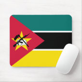 Tapis De Souris Drapeau du Mozambique (Avec souris)