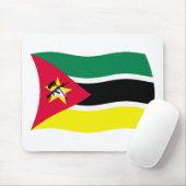 Tapis de souris Drapeau du Mozambique (Avec souris)