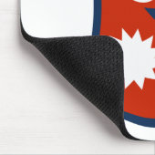Tapis de souris Drapeau du Népal (Coin)