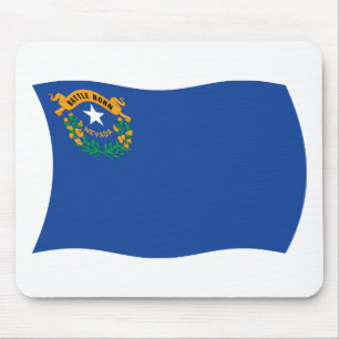Tapis de souris Drapeau du Nevada