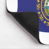 Tapis de souris Drapeau du New Hampshire (Coin)