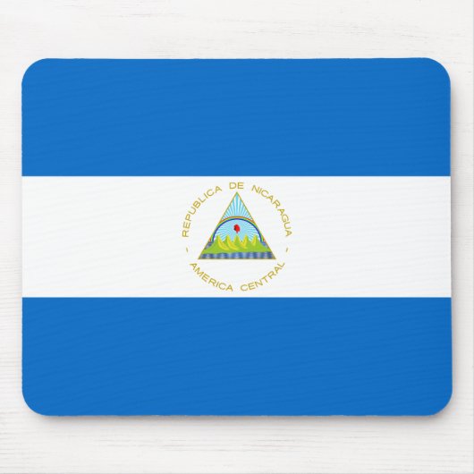 Tapis De Souris Drapeau du Nicaragua (Devant)