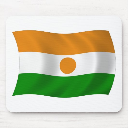 Tapis de souris Drapeau du Niger (Devant)