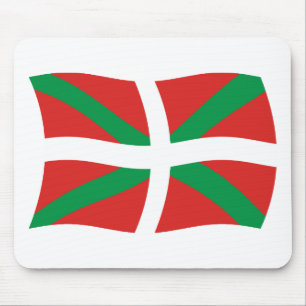 Tapis de souris Drapeau du Peuple Basque