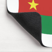 Tapis de Souris Drapeau du Peuple Ewe (Coin)
