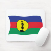 Tapis de Souris Drapeau du Peuple Kanak (Avec souris)