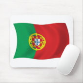 Tapis de souris Drapeau du Portugal (Avec souris)