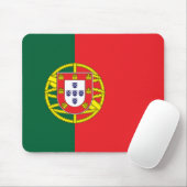 Tapis De Souris Drapeau du Portugal (Avec souris)