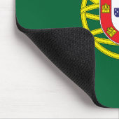 Tapis De Souris Drapeau du Portugal (Coin)