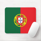 Tapis De Souris Drapeau du Portugal (Avec souris)