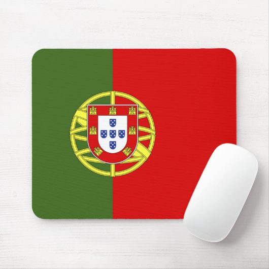 Tapis De Souris Drapeau du Portugal (Avec souris)