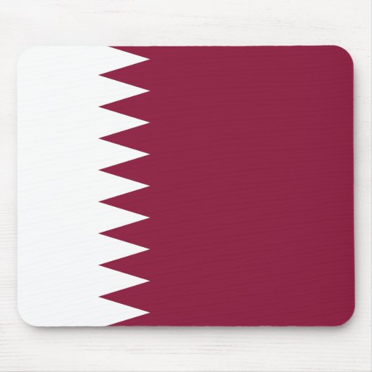 Tapis De Souris Drapeau du Qatar (Devant)