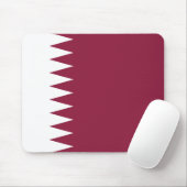 Tapis De Souris Drapeau du Qatar (Avec souris)