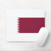 Tapis De Souris Drapeau du Qatar (Avec souris)