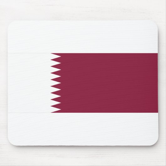 Tapis De Souris Drapeau du Qatar (Devant)