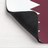 Tapis De Souris Drapeau du Qatar Mousepad (Coin)