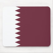 Tapis De Souris Drapeau du Qatar Mousepad (Devant)