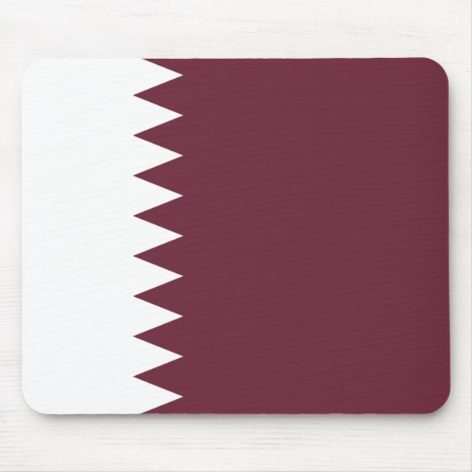 Tapis De Souris Drapeau du Qatar Mousepad (Devant)