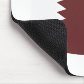 Tapis De Souris Drapeau du Qatar Mousepad (Coin)