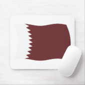Tapis De Souris Drapeau du Qatar Mousepad (Avec souris)