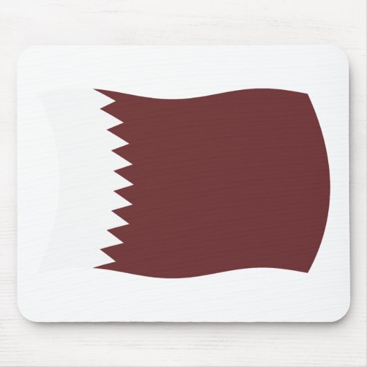 Tapis De Souris Drapeau du Qatar Mousepad (Devant)
