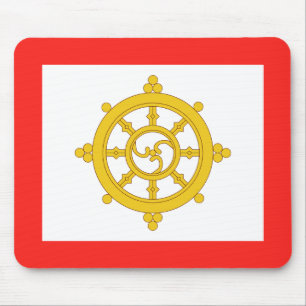 Tapis De Souris Drapeau du royaume de Sikkim