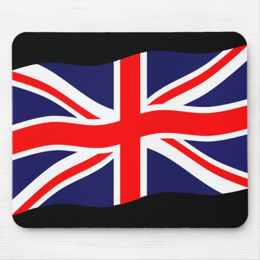 Tapis De Souris Drapeau du Royaume-Uni + vos idées (Devant)