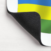 Tapis de souris Drapeau du Rwanda (Coin)