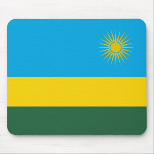 Tapis De Souris Drapeau du Rwanda