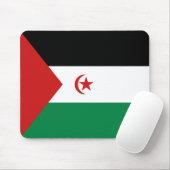 Tapis De Souris Drapeau du Sahara Occidental Mousepad (Avec souris)