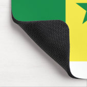 Tapis De Souris Drapeau du Sénégal (Coin)
