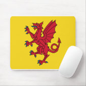 Tapis De Souris Drapeau du Somerset (Avec souris)