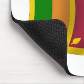 Tapis de souris Drapeau du Sri Lanka (Coin)