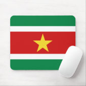 Tapis De Souris Drapeau du Suriname Mousepad (Avec souris)