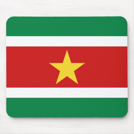 Tapis De Souris Drapeau du Suriname Mousepad (Devant)
