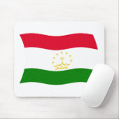 Tapis De Souris Drapeau du Tadjikistan Mousepad (Avec souris)