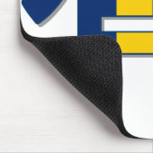 Tapis De Souris Drapeau du Tchad (Coin)