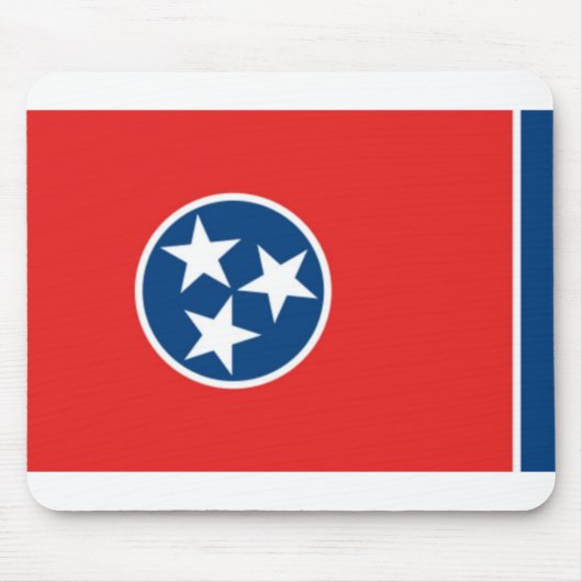 Tapis De Souris Drapeau du Tennessee (Devant)