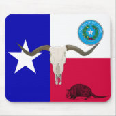 Tapis De Souris Drapeau du Texas (Devant)