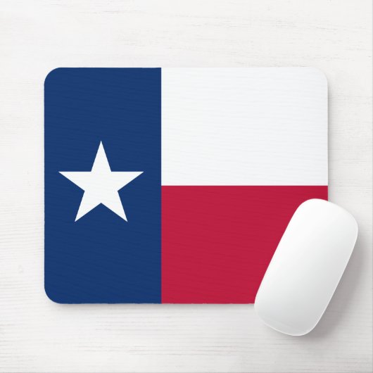 Tapis De Souris Drapeau du Texas (Avec souris)