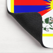 Tapis De Souris Drapeau du Thibet (Coin)
