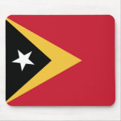 Tapis De Souris Drapeau du Timor oriental (Devant)