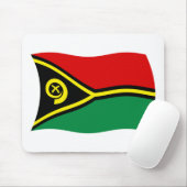 Tapis de souris Drapeau du Vanuatu (Avec souris)