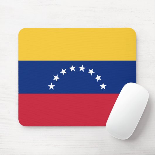 Tapis De Souris Drapeau du Venezuela (Avec souris)