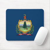 Tapis De Souris Drapeau du Vermont (Avec souris)