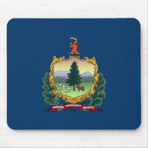 Tapis De Souris Drapeau du Vermont