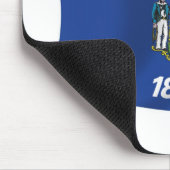 Tapis de souris Drapeau du Wisconsin (Coin)