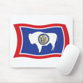 Tapis De Souris Drapeau du Wyoming Mousepad (Avec souris)
